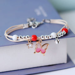 Adjustable Sweet Artistic Butterfly Bracelet