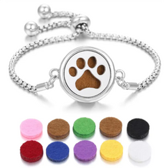 New Kaleidoscope Aromatherapy Bracelet Perfume Essential Oil Diffuser Locket Bracelet Charms Women Aroma Diffuser Jewelry