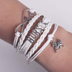 4-Layer Horse Necklace