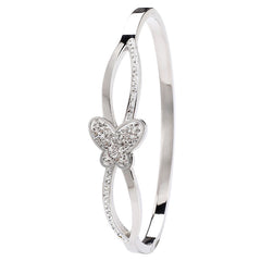 3D Butterfly Bracelet in Stainless Steel for Women