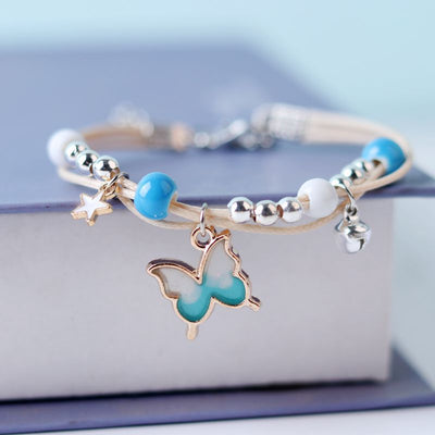 Adjustable Sweet Artistic Butterfly Bracelet