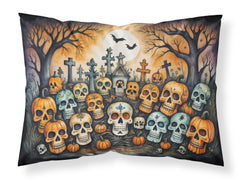 Calaveras Sugar Skulls Spooky Halloween Standard Pillowcase
