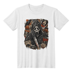 Scary Faces Halloween T-Shirt