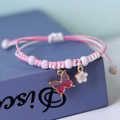 Versatile Butterfly Ceramic Bracelet for Couples