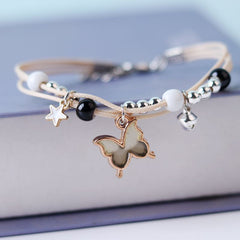 Adjustable Sweet Artistic Butterfly Bracelet
