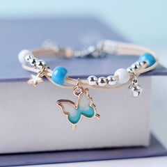 Adjustable Sweet Artistic Butterfly Bracelet